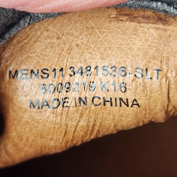 FRYE Brett Perf Slip On Suede Shoes Mens 11 Olive Green Loafers 3481536 SLT - Picture 11 of 12